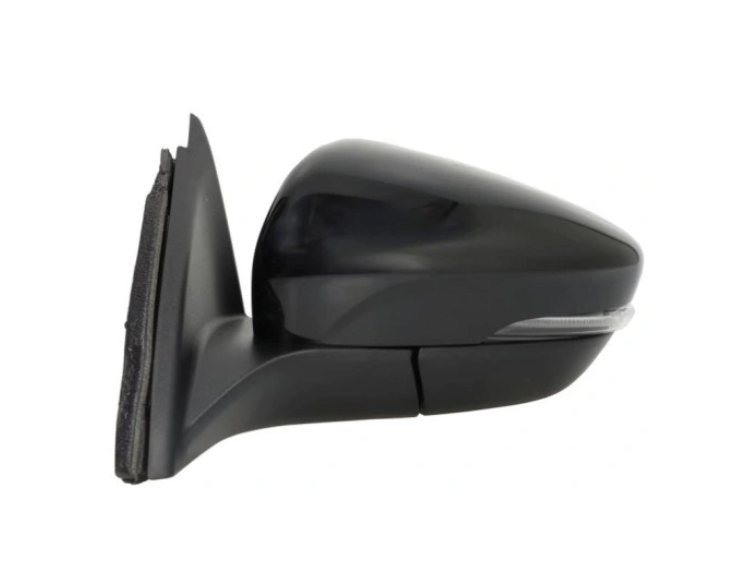 Oglinda usa exterioara FORD FOCUS, 04.2018-12.2021, stanga, SRLine, reglare electrica; grunduit; cu incalzire; sticla convexa; sticla crom; pliabila electric; 12 gauri / 10 pini; cu semnalizare; cu functie asistenta laterala, cu lampa de perimetru,