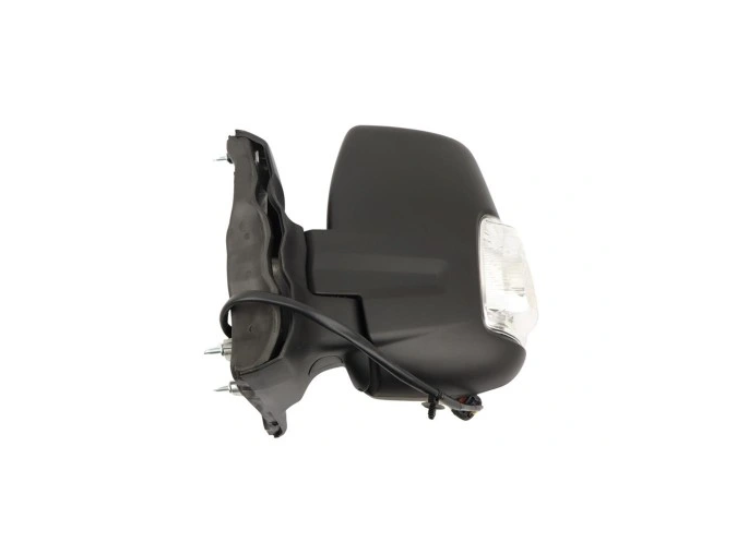 Oglinda usa exterioara FORD TRANSIT/TOURNEO, 10.2019-, partea stanga, View Max, reglare electrica; texturat; cu incalzire; versiune scurta; sticla convexa; sticla crom; 12 gauri / 6 pini; cu semnalizare (WY16W),