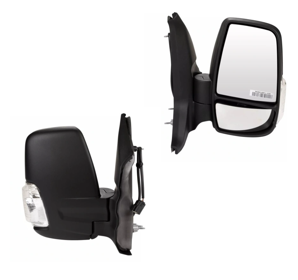 Oglinda usa exterioara FORD TRANSIT/TOURNEO, 10.2019-, dreapta, View Max, reglare electrica; texturat; cu incalzire; versiune scurta; convexa; crom; pliabila electric; 12 gauri / 10 pini; semnalizare (WY5W); functie asistenta laterala,
