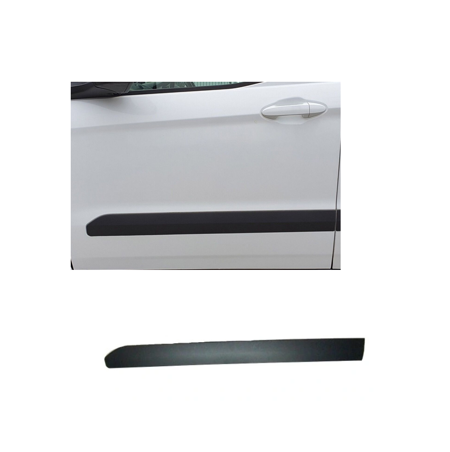 Bandou usa fata FORD TRANSIT/TOURNEO COURIER, 05.2014-2016, partea stanga, negru; usa fata,