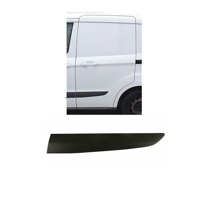 Bandou usa spate FORD TRANSIT/TOURNEO COURIER, 05.2014-2016, partea stanga, negru; usa spate,