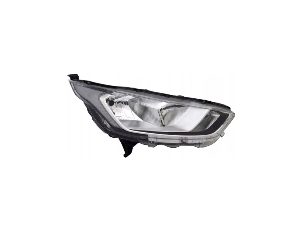 Far FORD TRANSIT/TOURNEO CONNECT, 10.2018-06.2022, partea dreapta, TYC, cu daytime running light; H15+H7+PWY24W+W5W; electrical; silver; cu motor; halogen,