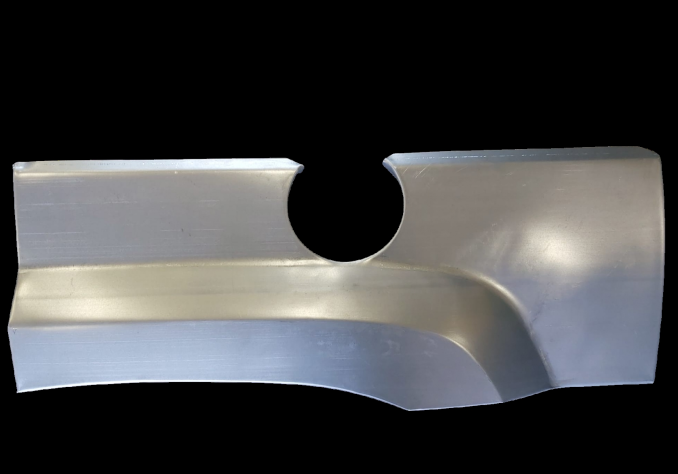 Segment reparatie aripa spate spate JEEP PATRIOT (PK), 01.2007-, partea stanga, spate; metal 1, 0 mm, metal galvanizat,