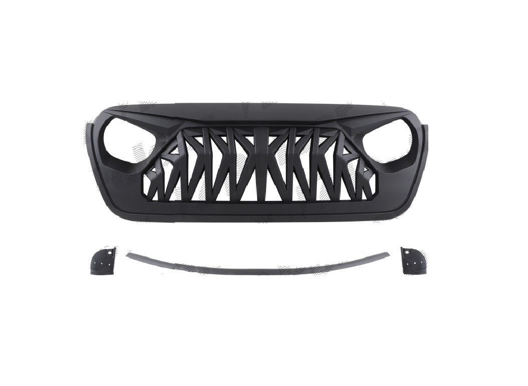Grila masca fata fata JEEP WRANGLER (JL), 11.2017-, grunduit; TUNING,