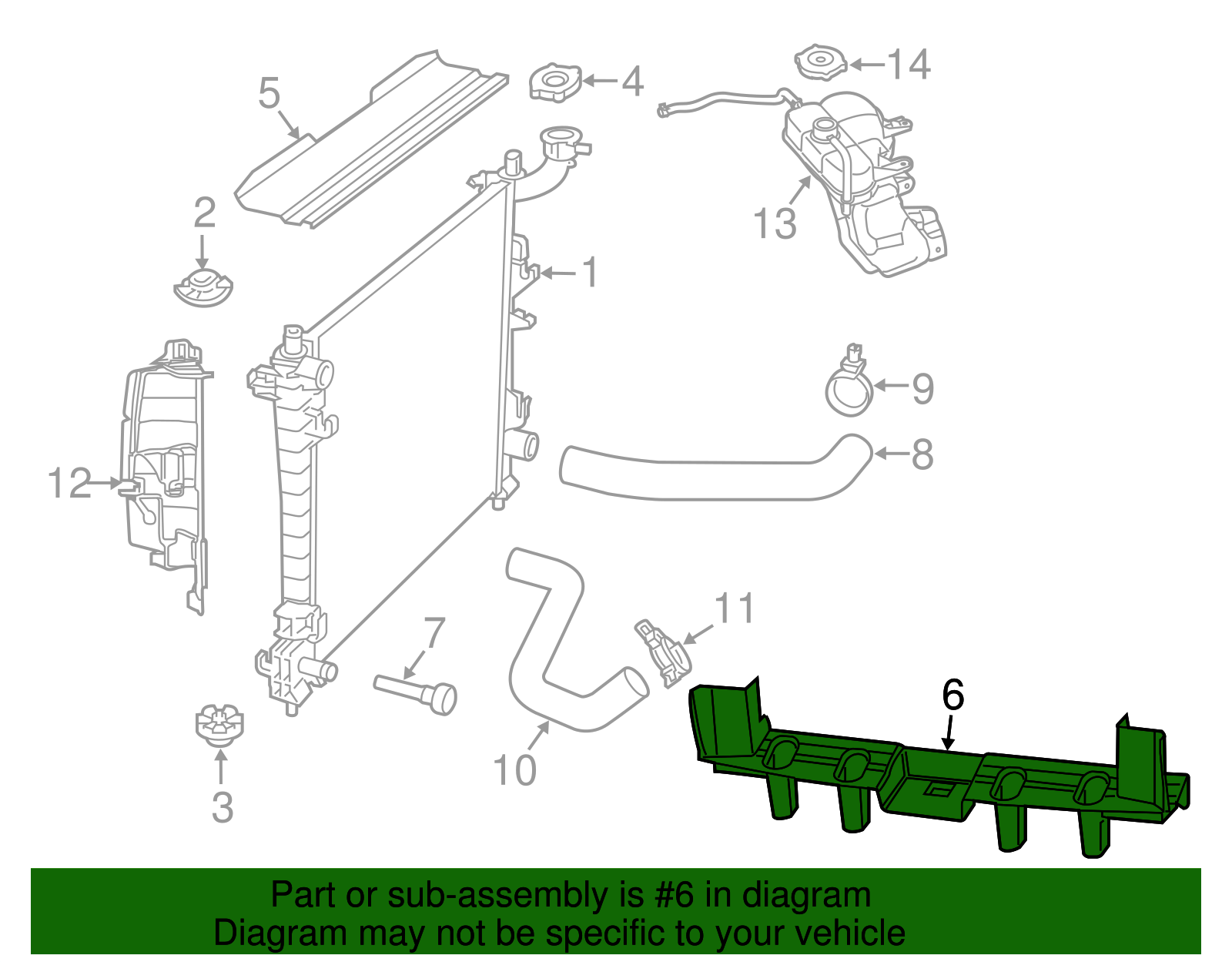 Deflector aer fata JEEP GRAND CHEROKEE (WK2), 2017-, inferior,