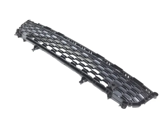 Grila bara fata JEEP GRAND CHEROKEE (WL), 21-, cu 2 gauri senzori parcare; negru, texturat; inferior; fara Overland, model : L,