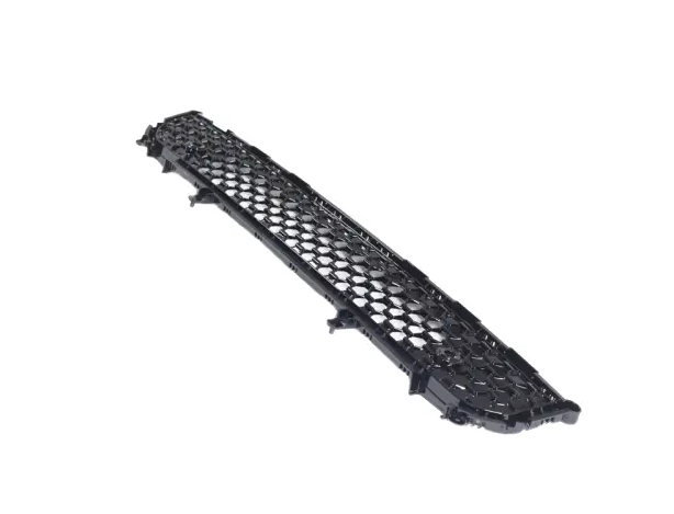 Grila bara fata JEEP GRAND CHEROKEE (WL), 21-, cu 2 gauri senzori parcare; vopsit; negru; inferior; fara Overland, model : L,