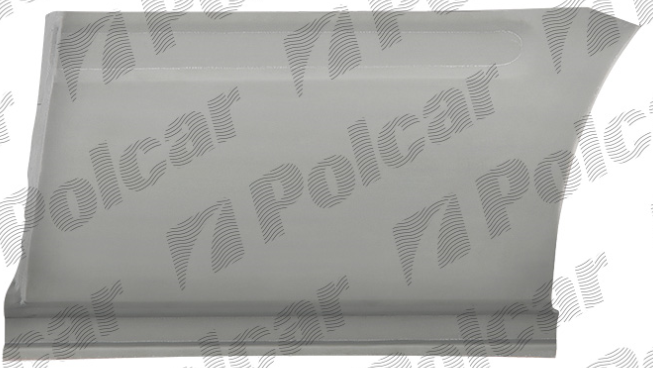 Segment reparatie aripa spate spate HONDA CIVIC 3-usi (EJ/EK) HB/Sedan (JP), 01.1999-07.01; CIVIC 3-D (EJ/EK) HB/Sedan (JP), 10.1995-12.1998, partea dreapta, spre fata; metal galvanizat; inferior,