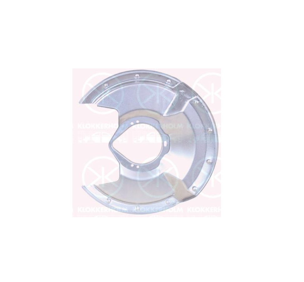 Protectie stropire disc frana fata HONDA CIVIC (FD) Sedan, 10.2005-12.2011; CIVIC (FN/FK) (HB), 10.2005-09.2011, partea stanga, metal galvanizat, Diametru disc frana : 282 mm, OE : 45256SMGE50; 45256SMGE51; 45256SMGE52,