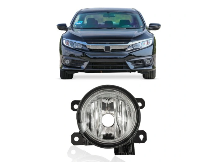 Proiector ceata HONDA ACCORD (USA), 09.2012-2015 Coupe; CIVIC, 07.2016-12.2021; CR-Z (ZF-1), 2013-2016; HR-V (RU), 2019-06.2021; FIT, 2018-2020; ODYSSEY (RL6), 2018-2020; PILOT, 2016-2018, partea dreapta, Type= USA; H8, Model : COUPE