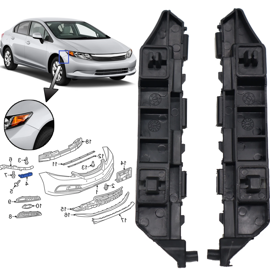 Suport bara fata HONDA CIVIC (FB) EU/US Sedan/COUPE, 09.2011-08.2016, partea dreapta,