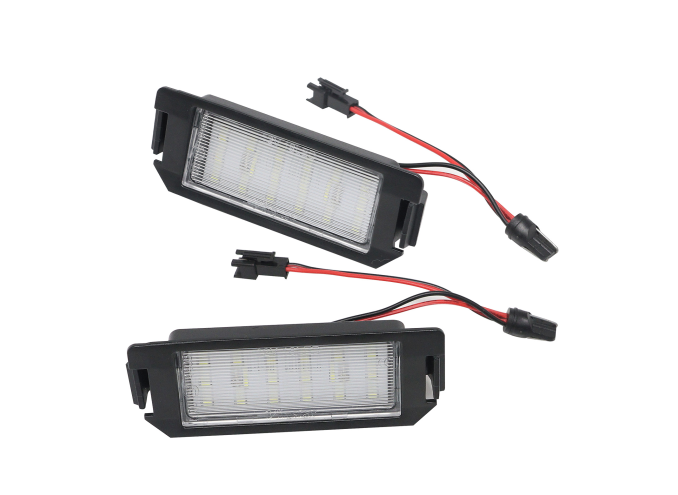 Set 2 buc lampa numar HYUNDAI I30 (FD), 03.2007-03.2012 Hatchback, partea stanga, LED; TUNING,