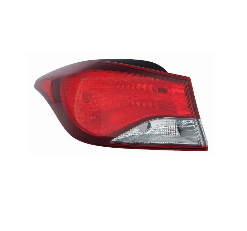 Lampa spate HYUNDAI ELANTRA (MD/UD), 11.2013-05.2016, partea stanga, DEPO, P21/5W; fara suport bec; exterior,