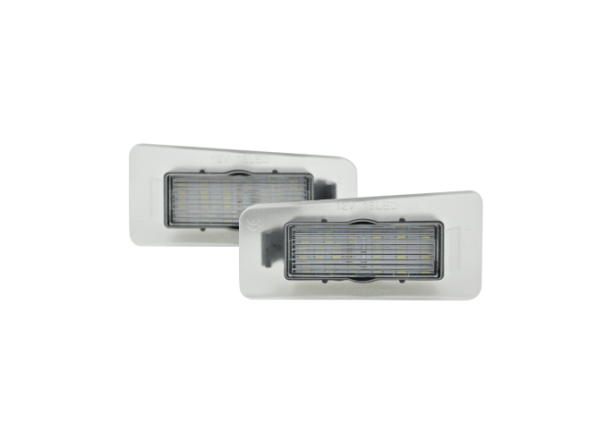 Set 2 buc lampa numar HYUNDAI ACCENT (RB), 2018-2019 Sedan; ELANTRA (MD/UD), 08.2010-05.2016 coupe, Sedan; KIA FORTE (HD), 2011-2019 hatchback, Sedan, partea stanga, LED; TUNING,