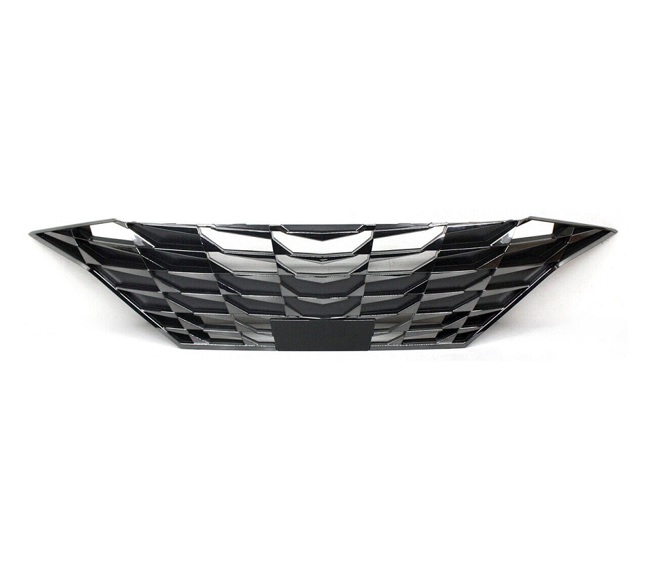 Grila masca fata HYUNDAI ELANTRA (AD), 2021-, model Limited;SEL, vopsit; fumuriu crom, negru,