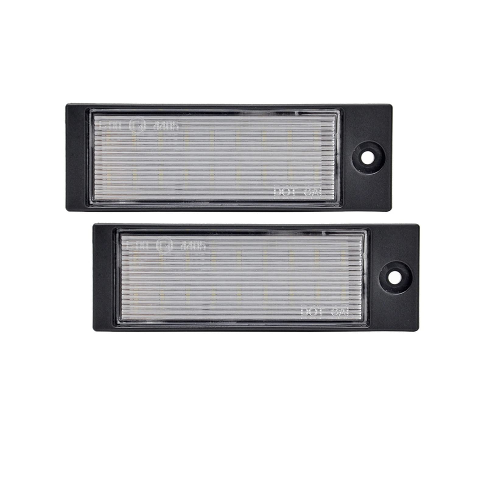 Set 2 buc lampa numar HYUNDAI TUCSON (TL), 09.2015-2018; KIA FORTE (YD), 2019-, partea stanga, LED; TUNING,