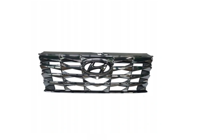 Grila masca fata HYUNDAI TUCSON, 10.2020-, original, cu gaura camera; negru lucios,