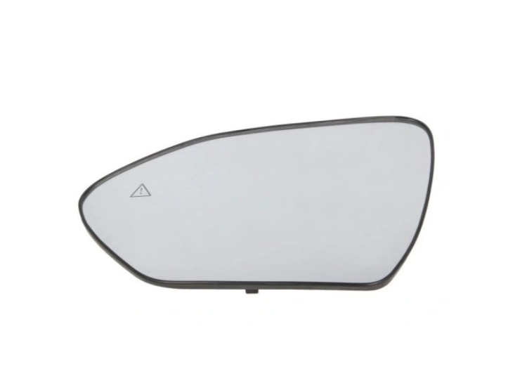 Geam oglinda exterioara HYUNDAI TUCSON, 10.2020-, partea stanga, View Max, cu incalzire; sticla convexa; sticla crom; 2 gauri / 2 pini; cu functie asistenta laterala,