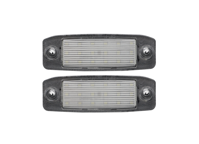 Set 2 buc lampa numar HYUNDAI TUCSON (JM), 06.2004-10.2009; KIA SPORTAGE (SL), 06.2010-12.2015, partea stanga, LED; TUNING,