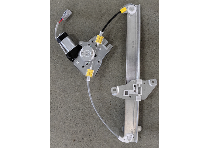 Macara geam cu motoras usa spate KIA RIO (UB), 09.2011-12.2016, cu 2 pini, partea stanga,