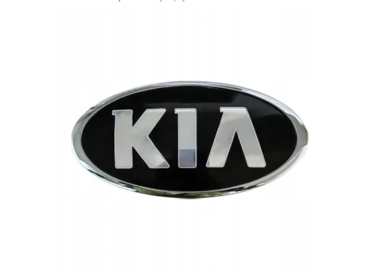 Emblema capota fata 115 mm x 58 mm 11, 5 cm 5, 8 cm fata KIA CEED, 05.2018-; OPTIMA (JF), 10.2015-; STONIC, 09.2017-; XCEED (CD), 08.2019-, original,
