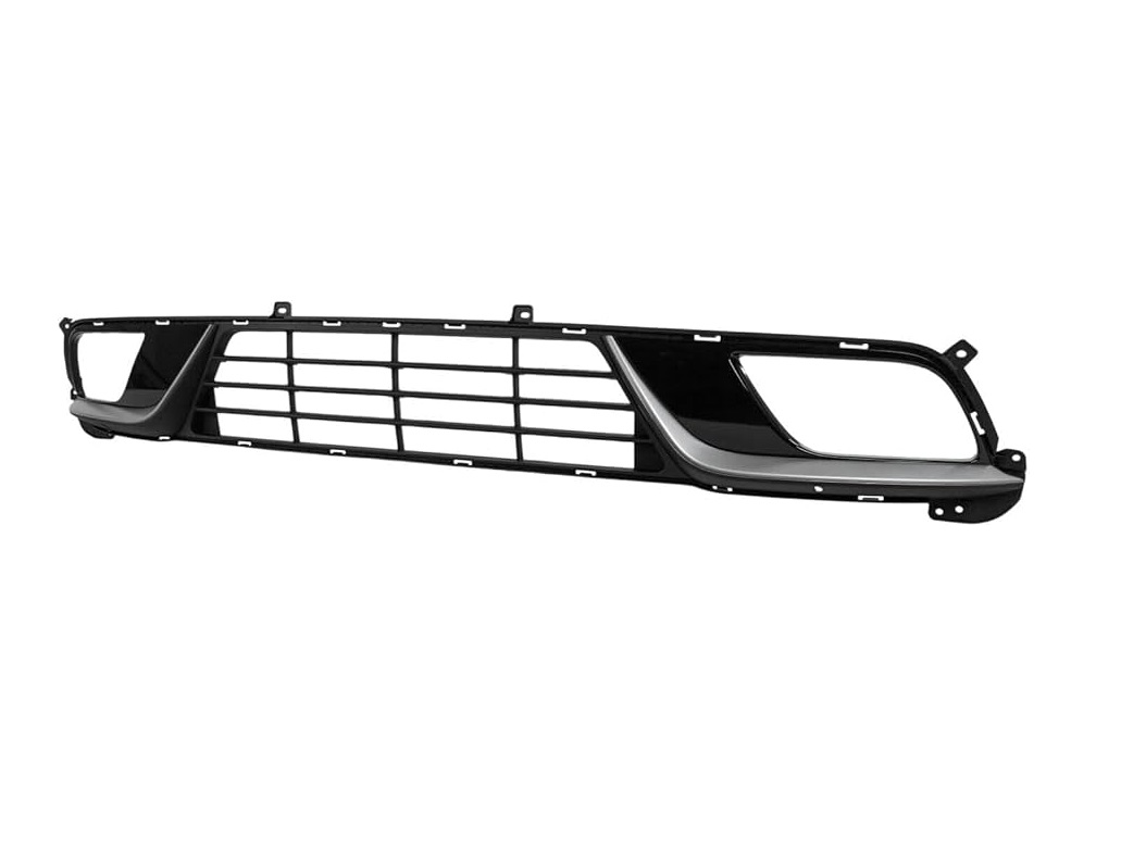 Grila bara fata KIA NIRO, 07.2016-2020, cu ornamente negre; vopsit; negru lucios; fara EV,