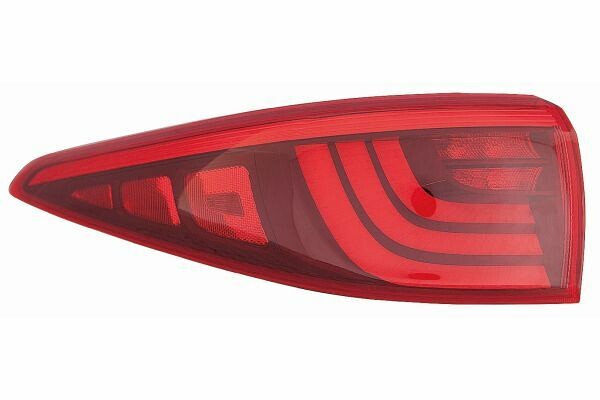 Lampa spate KIA SPORTAGE (QL), 09.2015-05.2018, partea stanga, DEPO, LED+W16W; fara suport becuri; exterior,