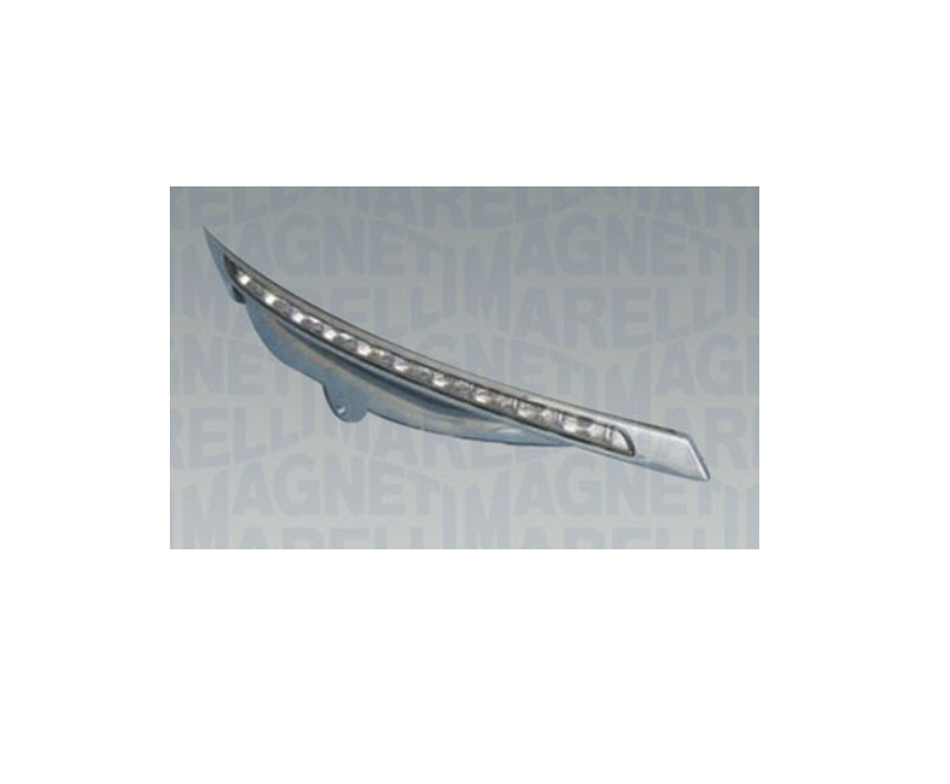 Lumini de zi daytime running LANCIA DELTA (844), 07.2008-, partea stanga, MAGNETI MARELLI, pentru sistemul de iluminare activa la viraje; LED; fara unitate control LED; sub far, doar faruri tip halogen,