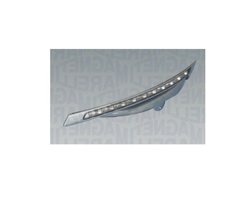 Lumini de zi daytime running LANCIA DELTA (844), 07.2008-, partea dreapta, MAGNETI MARELLI, pentru sistemul de iluminare activa la viraje; LED; fara unitate control LED; sub far, doar faruri tip halogen,