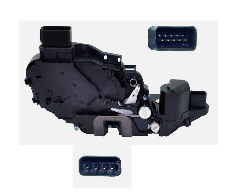 Broasca, incuietoare usa spate LAND ROVER DISCOVERY/LR4 (TAA), 03.2009-12.2016, RANGE ROVER EVOQUE, 03.2011-05.2015, RANGE ROVER EVOQUE, 05.2015-, RANGE ROVER SPORT (LS), 07.2006-06.2013, 10+4 pini, partea dreapta,