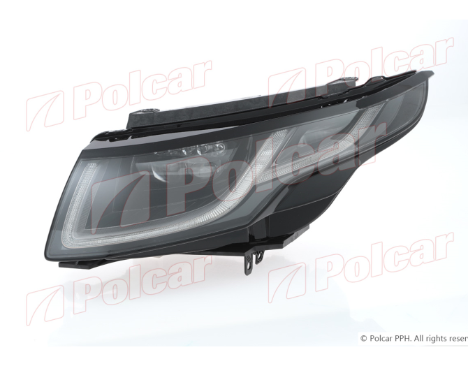 Far LAND ROVER RANGE ROVER EVOQUE, 05.2015-, partea stanga, original, high beam assist; inferior beam assist; cu LED daytime running light; LED; electrical; fumuriu; cu motor; LED,