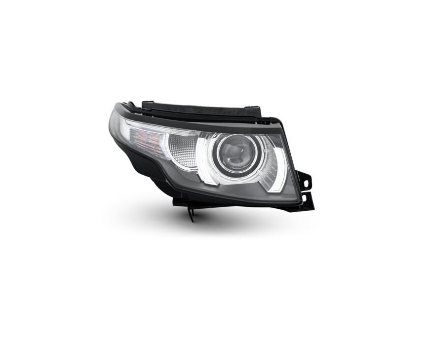 Far LAND ROVER RANGE ROVER EVOQUE, 05.2015-, partea dreapta, original, bi-xenon; cu LED daytime running light; D3S; electrical; fumuriu; cu motor; xenon,