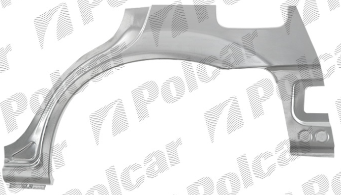 Segment reparatie aripa spate MAZDA 323 (BJ), 07.1998-09.2003 cu 4 usi, partea stanga,