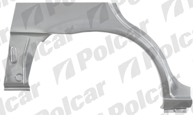 Segment reparatie aripa spate MAZDA 626 (GF/GW), 05.1997-12.2000, partea dreapta, modele cu 5 usi,