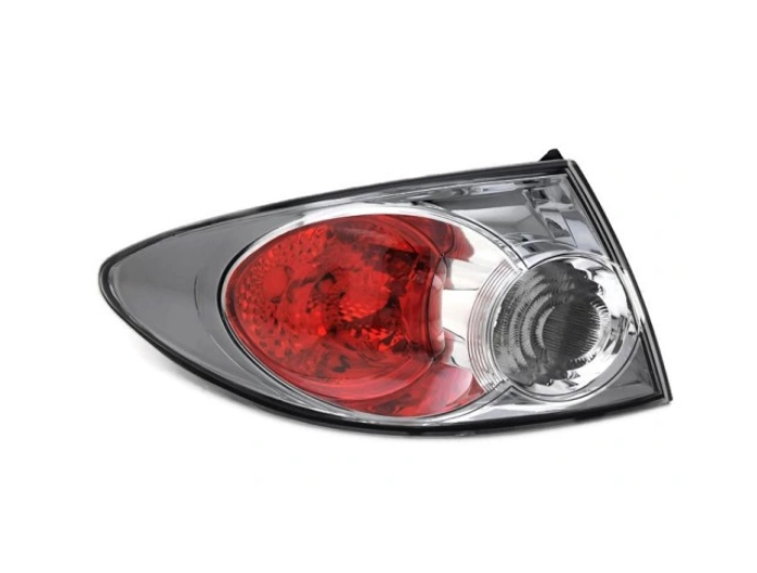 Lampa spate MAZDA 6 (GG/GY), 05.2005-11.2007, partea stanga, DEPO, W21/5W+WY21W; light fumuriu; fara suport bec; exterior, model Hatchback, SEDAN,