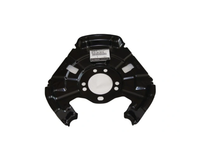 Protectie stropire disc frana spate MAZDA 6 (GH), 11.2007-12.2012, partea stanga=dreapta, metal galvanizat, OE : GS1D26261; GS1D26261A; GS1D-26-261A,