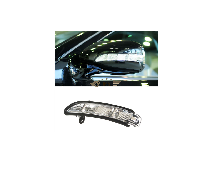 Lampa semnalizare oglinda MERCEDES Clasa CL (C216), 01.2006-10.2010; Clasa CLS (C219), 10.2004-2008; Clasa E (W211) Sedan/ESTATE, 06.2006-12.2009; Clasa S (W221) 09.2005-06.2009, partea stanga, LED,