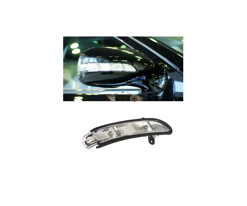 Lampa semnalizare oglinda MERCEDES Clasa CL (C216), 01.2006-10.2010; Clasa CLS (C219), 10.2004-2008; Clasa E (W211) Sedan/ESTATE, 06.2006-12.2009; Clasa S (W221) 09.2005-06.2009, partea dreapta, LED,