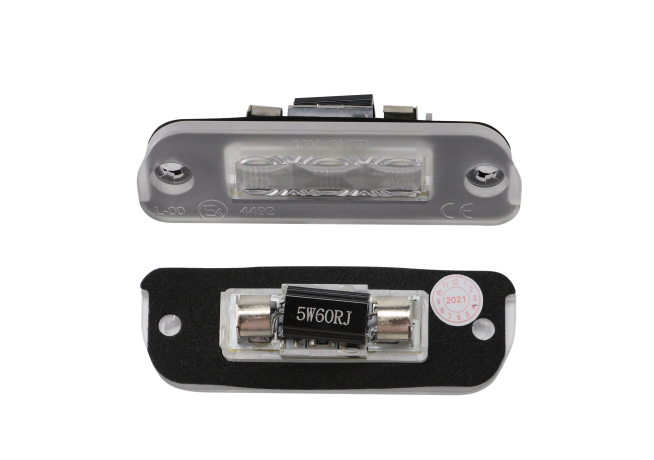 Set 2 buc lampa numar MERCEDES Clasa GL (X164), 08.2006-06.2012; CLASA ML (W164), 07.2005-11.2011; Clasa R (V251), 09.2005-04.2010, partea stanga, LED; TUNING,