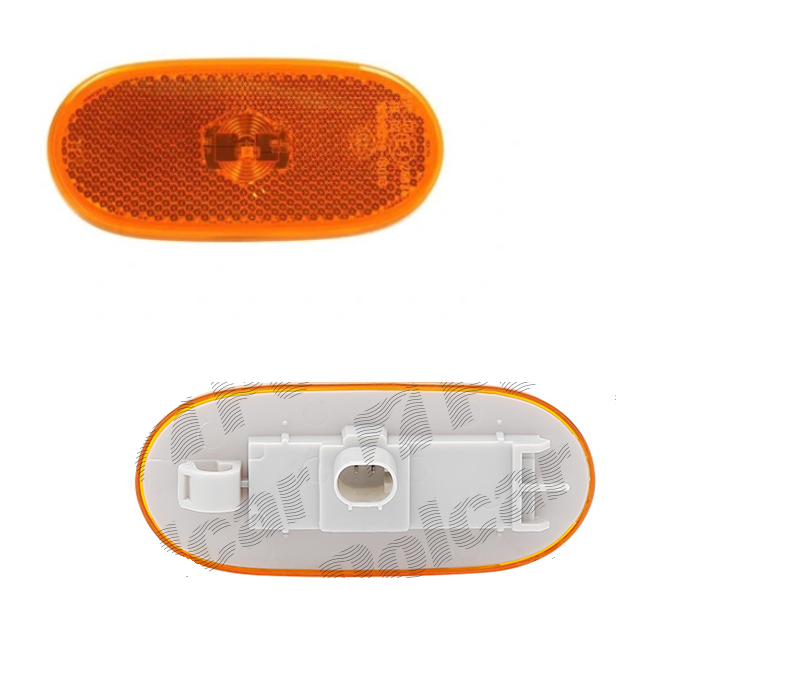 Lampa semnalizare fata/spate MERCEDES SPRINTER 2006-2018; SPRINTER, 02.2018-; VW CRAFTER (2E), 12.2005-04.2017, partea stanga=dreapta, oval; LED; orange,
