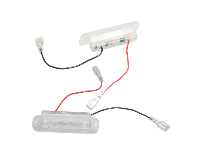 Set 2 buc lampa numar spate MERCEDES Clasa G (W461/W463) 09.1989-2012, partea stanga, LED; TUNING,