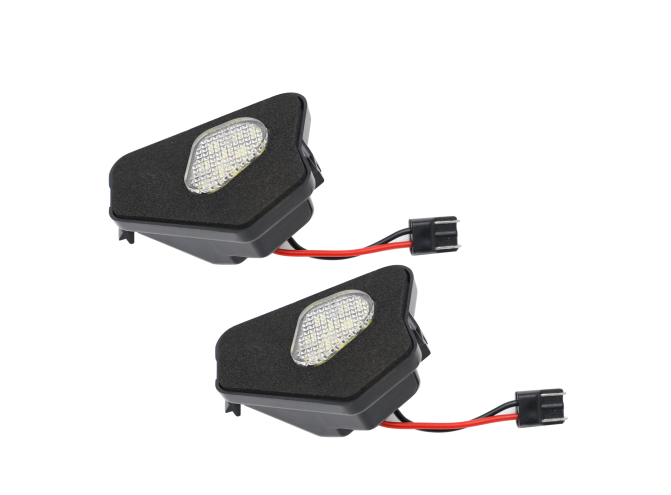 Set lampa perimetru oglinda cu LED fata MERCEDES Clasa A (W176), B (W246), C (W204), CLA (C117), CL (C216), CLS (C218), E (W212), GLA (X156), S (W221)