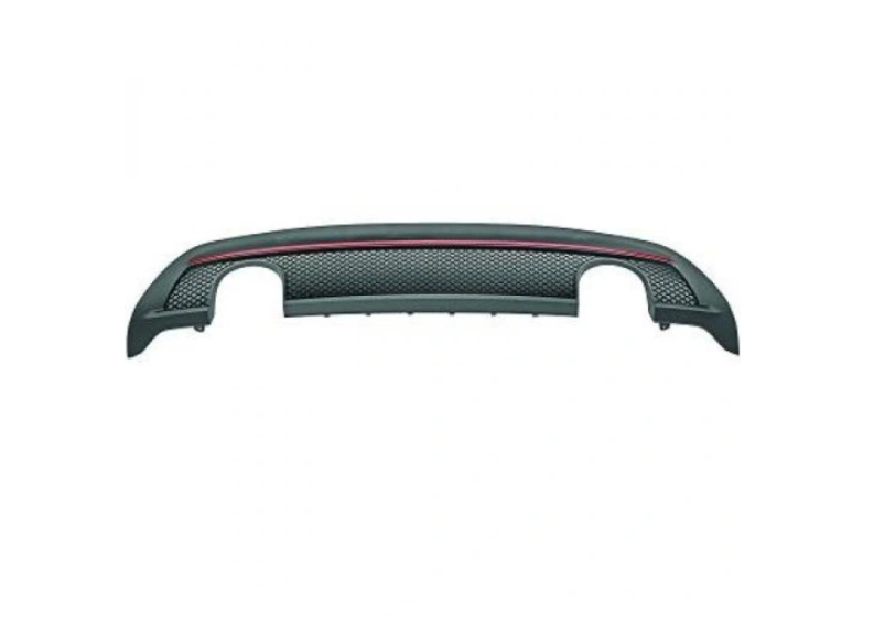 Spoiler bara spate MERCEDES Clasa A (W176), 2013-08.2018, bandou rosu, model : pachet AMG,