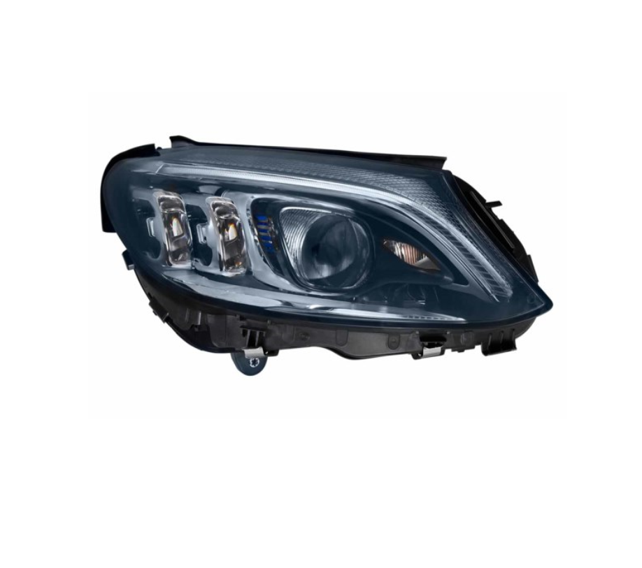 Far MERCEDES Clasa C (W205), 06.2018-, partea dreapta, HELLA, Type= Multibeam LED; LED; electrical; fara unitate control LED; LED; fara the MERCEDES-BENZ mark; fara the MULTIBEAM LED mark,