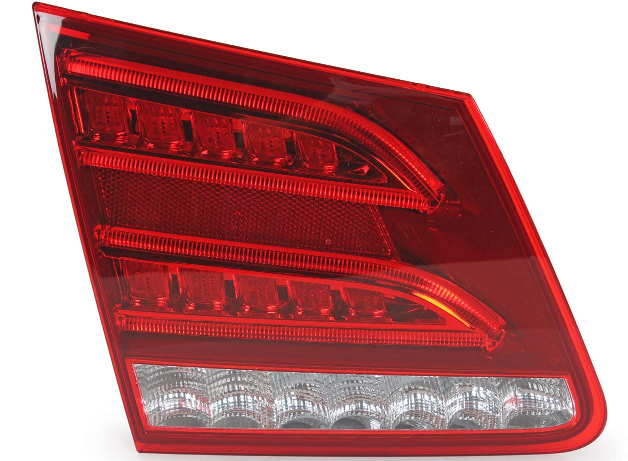 Lampa spate MERCEDES Clasa E (W212) Sedan/ESTATE, 02.2013-, partea stanga, ULO, LED; carcasa rosie; interior; fara the MERCEDES-BENZ mark, Model COMBI, Estate,