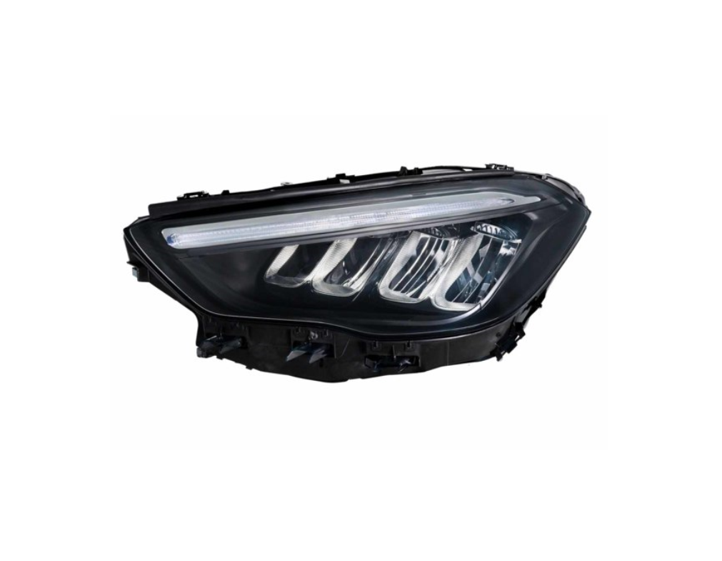 Far MERCEDES Clasa GLA (H247), 03.2023-, partea stanga, HELLA, cu LED daytime running light; LED; electrical; fara unitate control LED; LED; cu 5 functii; fara the MERCEDES-BENZ mark,