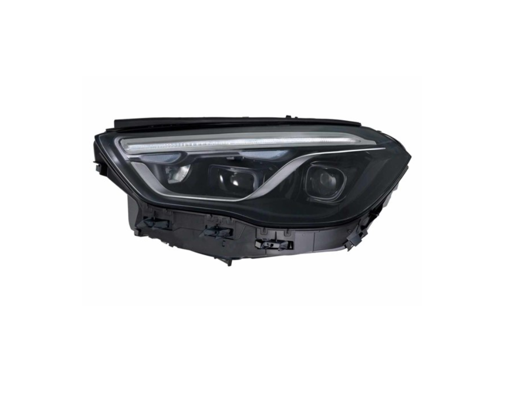 Far MERCEDES Clasa GLA (H247), 03.2023-, partea stanga, HELLA, bi-LED; Type= MATRIX; LED; electrical; fara unitate control LED; LED; cu 5 functii; fara the MERCEDES-BENZ mark,