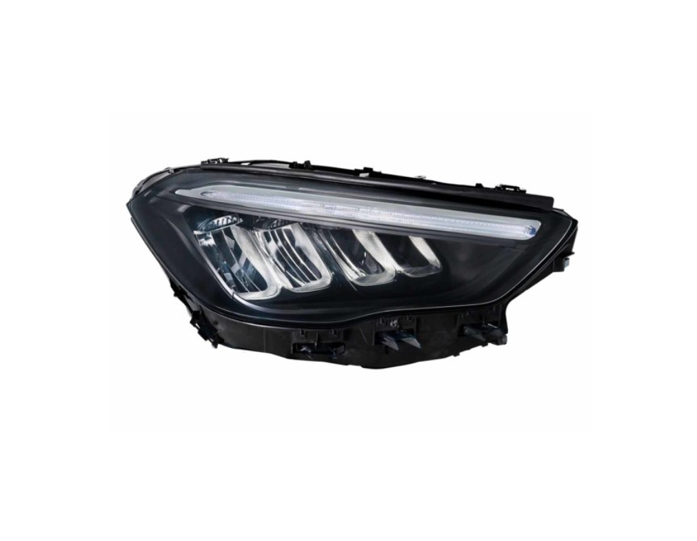 Far MERCEDES Clasa GLA (H247), 03.2023-, partea dreapta, HELLA, cu LED daytime running light; LED; electrical; fara unitate control LED; LED; cu 5 functii; fara the MERCEDES-BENZ mark,