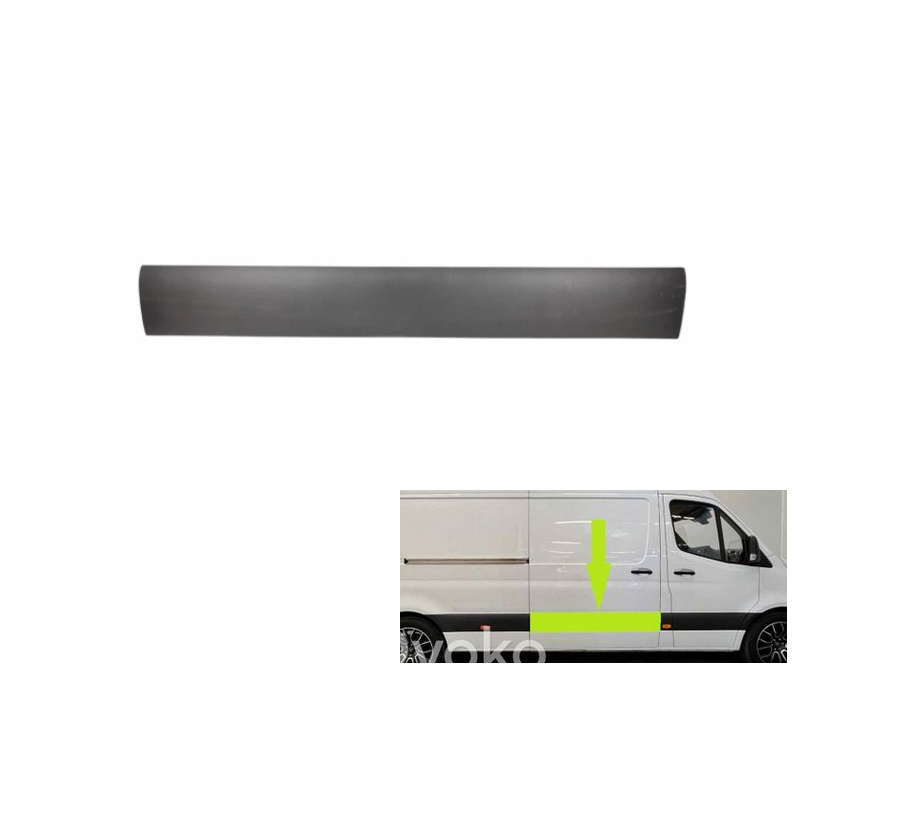 Side molding MERCEDES SPRINTER, 02.2018-, partea dreapta,
