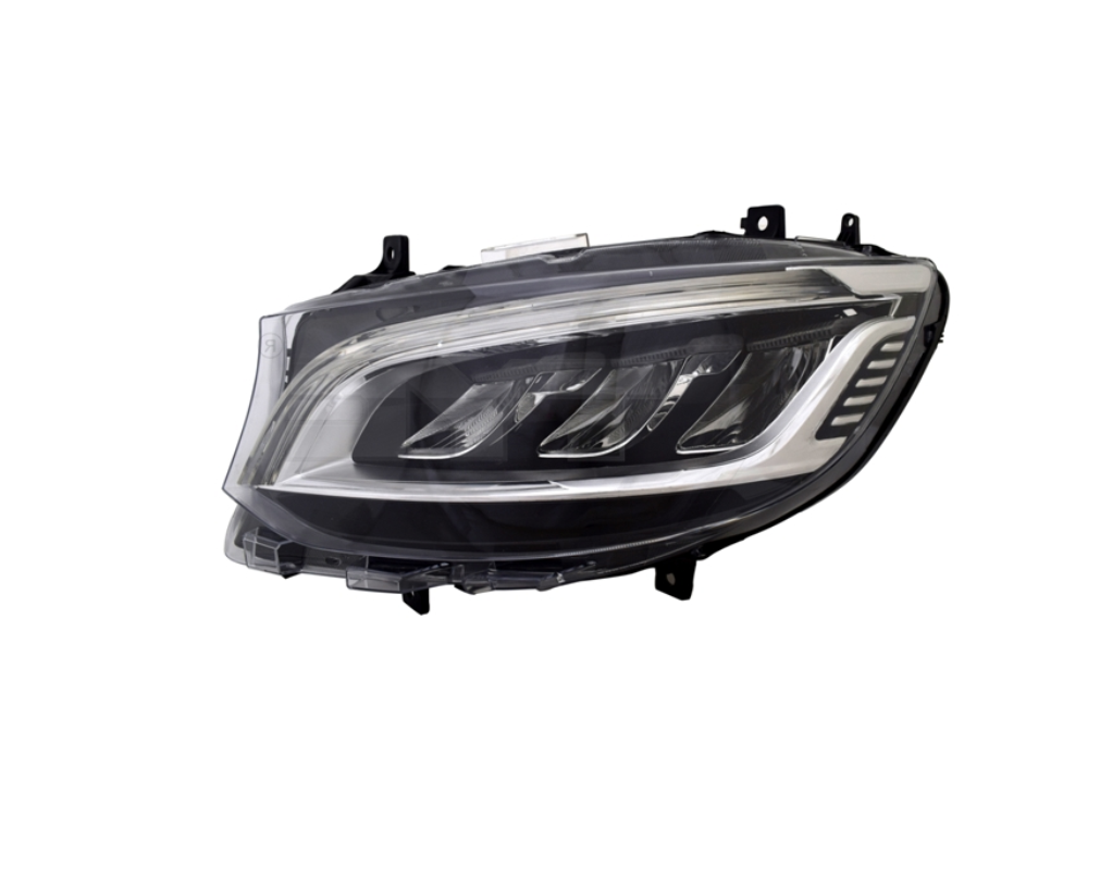 Far MERCEDES SPRINTER, 02.2018-, partea stanga, TYC, cu LED daytime running light; LED; electrical; fara LED module; fara unitate control LED; cu motor; LED; fara the MERCEDES-BENZ mark,